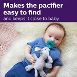 Philips AVENT Elephant Pacifier Holder and Snuggle