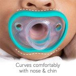 Nanobebe Orthodontic Baby Pacifiers 0-3 Months - 4 Pack