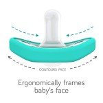 Nanobebe Orthodontic Baby Pacifiers 0-3 Months - 4 Pack