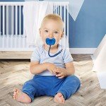 Pokipaw 6-Pack Baby Pacifier Clips – Modern & Unisex
