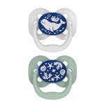 Dr. Brown's Glow-in-the-Dark Baby Pacifiers, 2 Pack