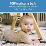 Dr. Brown's Glow-in-the-Dark Baby Pacifiers, 2 Pack