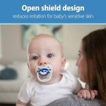 Dr. Brown's Glow-in-the-Dark Baby Pacifiers, 2 Pack