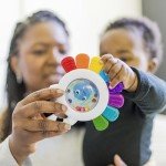 Baby Einstein Opus the Octopus Rattle & Teether Toy