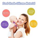 Robbear Silicone Teething Toy for Babies - Pink