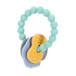 Nuby Chewy Charms Key Silicone Teether - Neutral