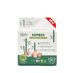 Naty Bamboo Baby Diapers – Size 1