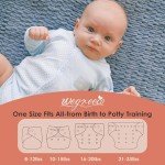 Wegreeco Washable Cloth Diapers 5 Pack - Pink