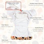 Wegreeco Washable Cloth Diapers 5 Pack - Pink