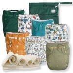 Nora's Nursery 7-Pack Cloth Diapers Set
