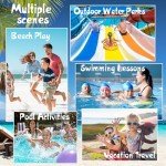 Babygoal Girl Swim Diapers, Reusable Adjustable 3 Pack