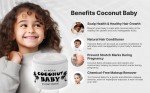 Organic Coconut Baby Oil for Cradle Cap Relief