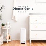 Diaper Genie Select Pail Gift Set – White