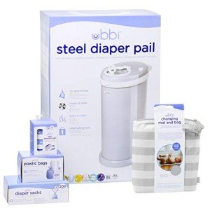 Ubbi Diaper Changing Set with Odor Control Essentials