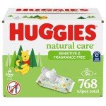 Huggies Natural Care Sensitive Baby Wipes - 768 Wipes