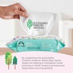 Mama Bear Fragrance Free Baby Wipes, Hypoallergenic, 800