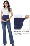 Maternity Bootcut Jeans with Pockets – Navy Blue