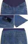 Maternity Bootcut Jeans with Pockets – Navy Blue