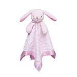 Soft Pink Bunny Security Blanket for Babies