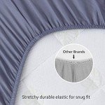 Biloban Fitted Crib Sheets for Boys, 2 Pack
