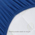 Biloban Fitted Crib Sheets for Boys, 2 Pack