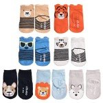 Little Me Animal-Themed Baby Socks 8-Pack