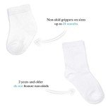 Cotton Stretch Socks for Babies - 14-Pack