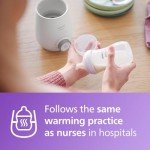 Philips AVENT Fast Baby Bottle Warmer with Smart Temperature Control and Automatic Shut-Off, SCF358/00