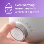 Philips AVENT Fast Baby Bottle Warmer with Smart Temperature Control and Automatic Shut-Off, SCF358/00