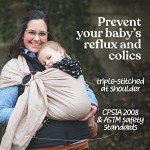 Nalakai Soft Linen Ring Sling Baby Carrier