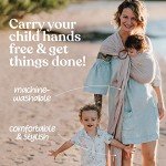 Nalakai Soft Linen Ring Sling Baby Carrier