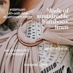 Nalakai Soft Linen Ring Sling Baby Carrier
