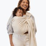 WildBird Linen Ring Sling Baby Carrier - Sparrow