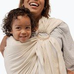 WildBird Linen Ring Sling Baby Carrier - Sparrow