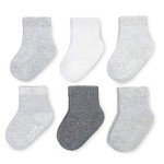 Fruit of the Loom Baby Crew Socks 6-Pack