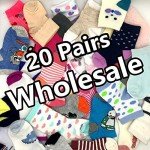 20 Pairs of Baby Girl Cotton Socks 0-12 Months