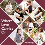 Momcozy Ergonomic Baby Carrier for Hands-Free Comfort
