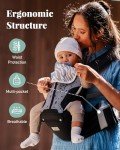 Comfortable Baby Carrier for Newborns and Toddlers