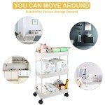 Beige Diaper Caddy Cart for Nursery Essentials