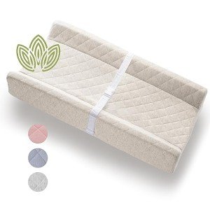 Organic Cotton Baby Changing Pad with Waterproof Mattress