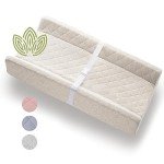 Organic Cotton Baby Changing Pad with Waterproof Mattress