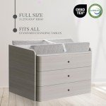 Organic Cotton Baby Changing Pad with Waterproof Mattress