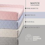 Organic Cotton Baby Changing Pad with Waterproof Mattress