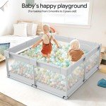 Fodoss Baby Playpen for Toddlers and Infants