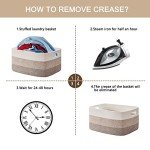 Large Woven Blanket and Toy Storage Basket