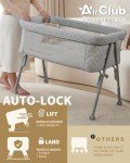 Adjustable Bedside Bassinet Sleeper for Newborns
