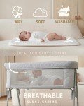 Adjustable Bedside Bassinet Sleeper for Newborns