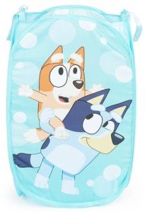 Bluey & Bingo Pop-Up Hamper for Clothes or Toys
