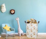 Giraffe Laundry Hamper - Collapsible Baby Storage Bin