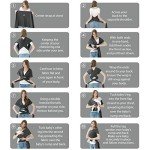 Hands-Free Infant Baby Wrap Carrier in Heather Grey